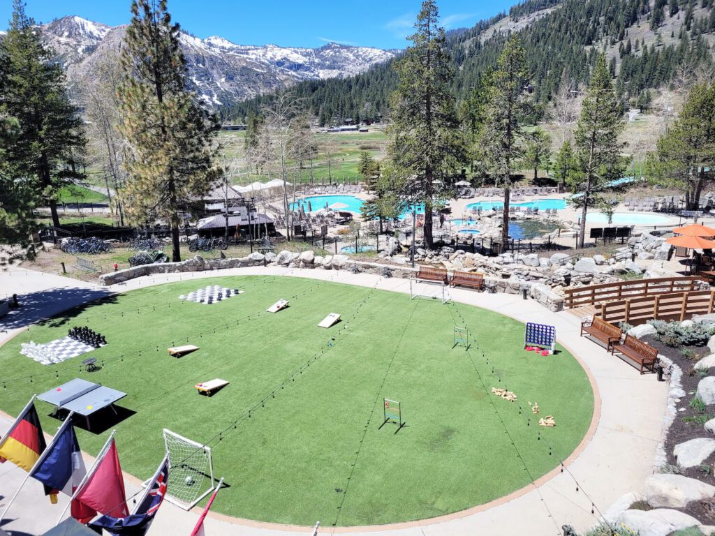 Activities area at Resort at Squaw Creek